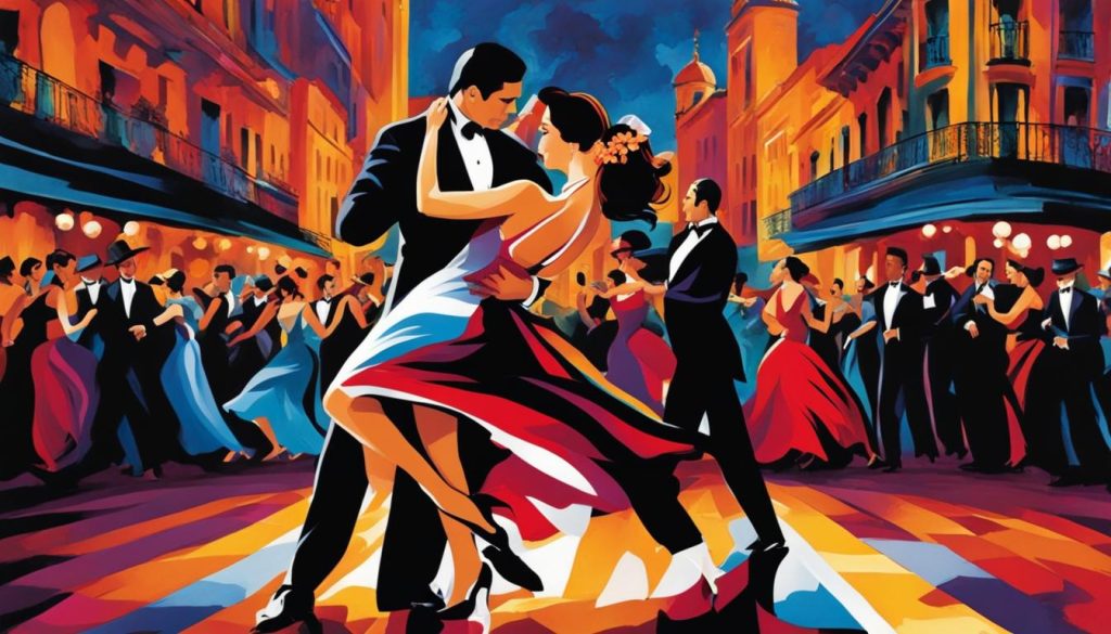 Spectacle de tango argentin